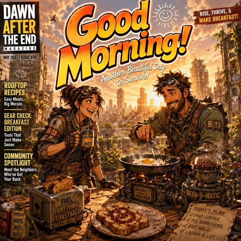 Retro Sunrise Cartoon Covers Packs
