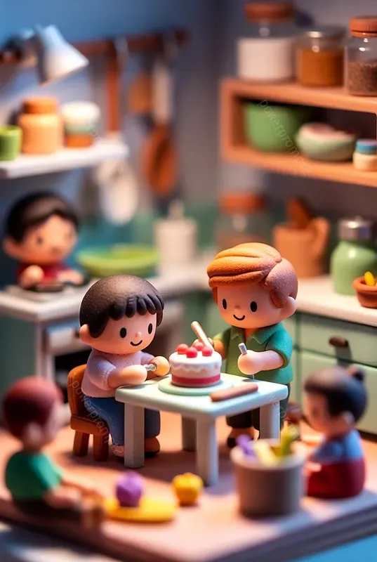 Mini Work Dioramas