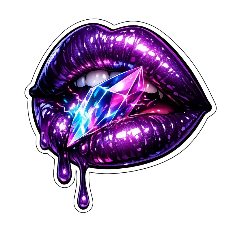 Glossy Drip Lips