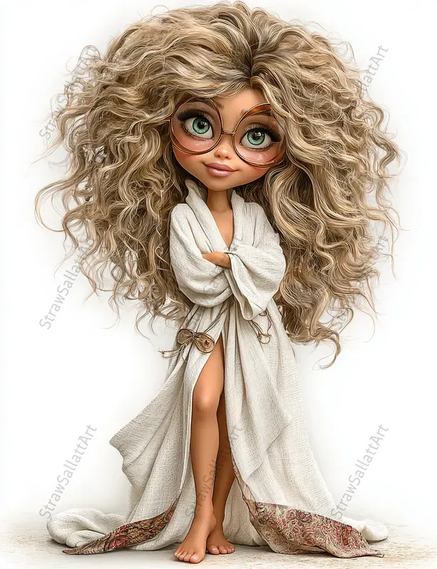 Aristocratic Girl Everyday Life Clipart