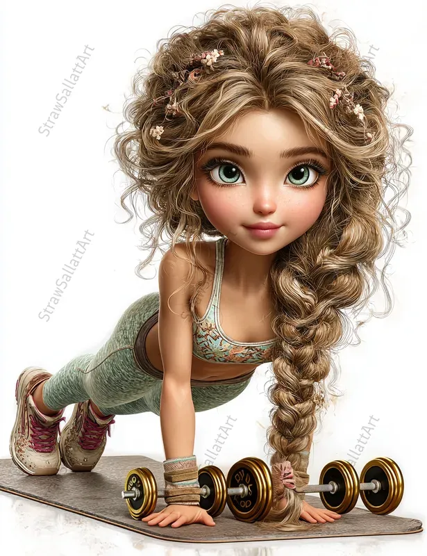 Aristocratic Girl Everyday Life Clipart