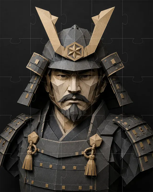 3D Digital Papercraft Portraits