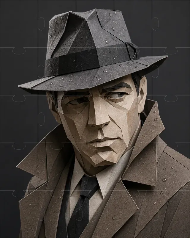 3D Digital Papercraft Portraits