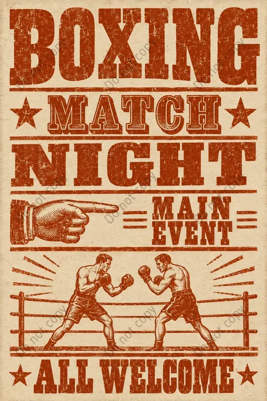 Vintage Wood Type Poster Prints