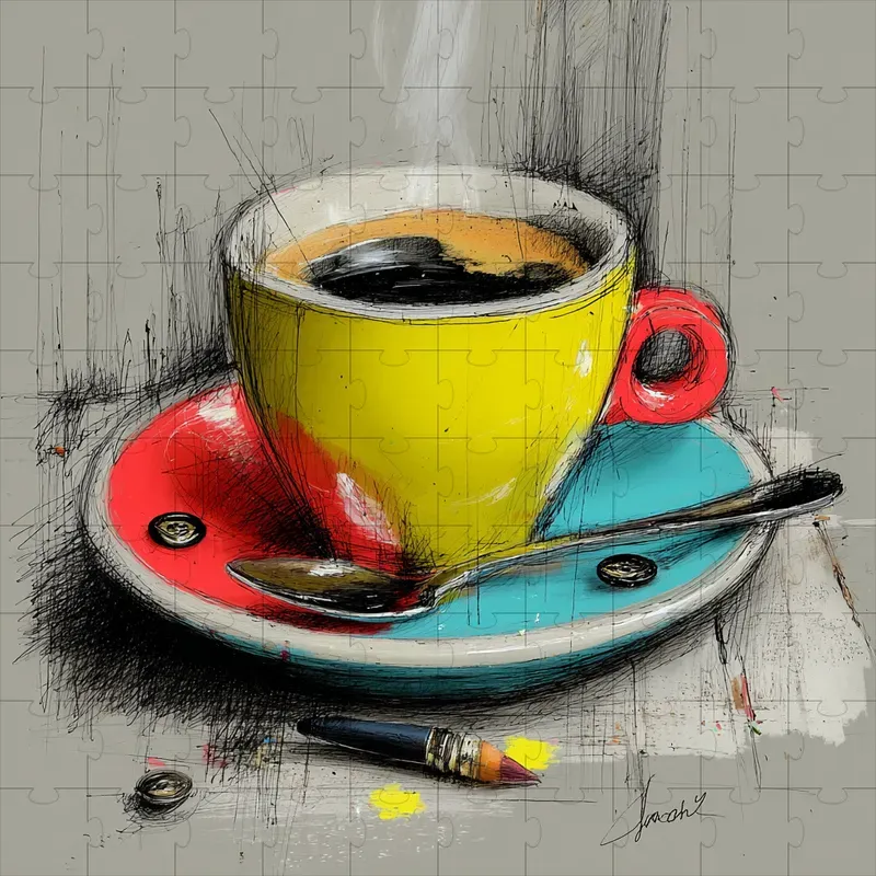 Sketch Ink Expressive Color Pops