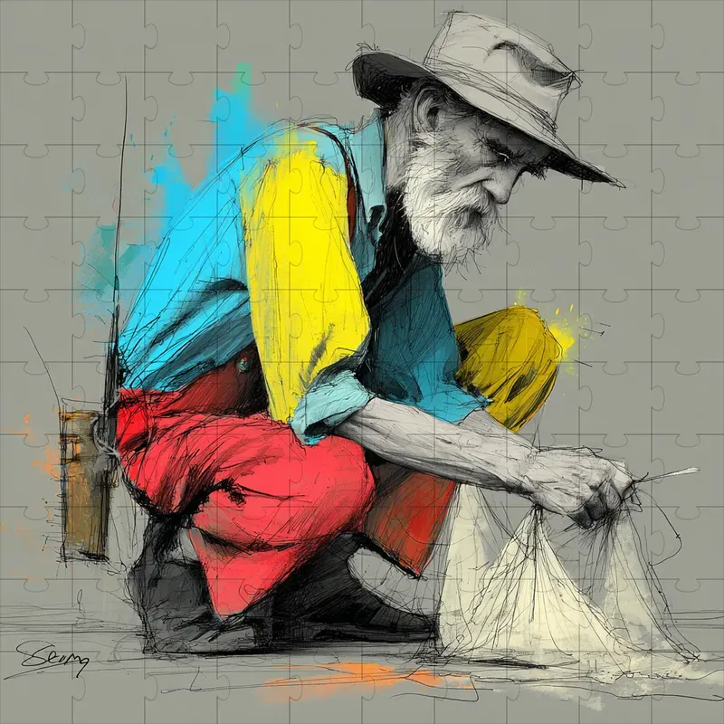 Sketch Ink Expressive Color Pops