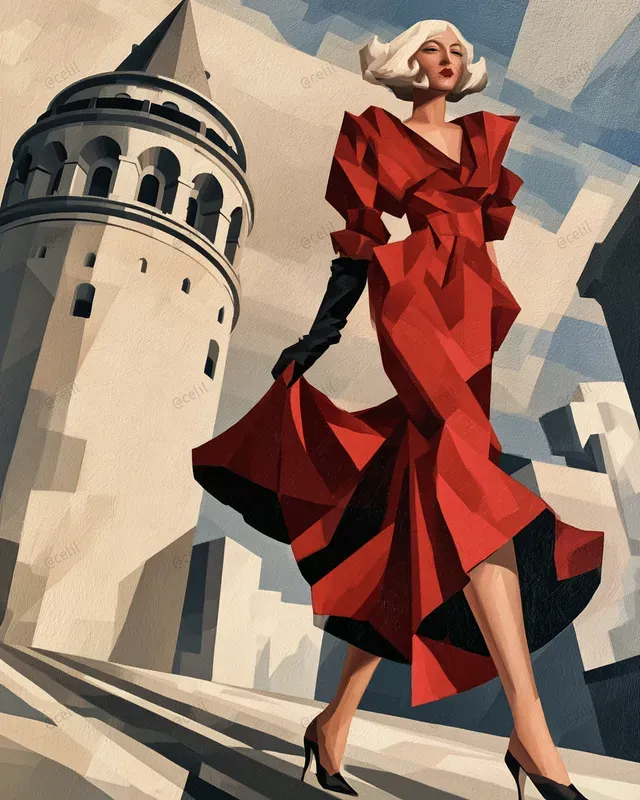 Art Deco City Travel Posters