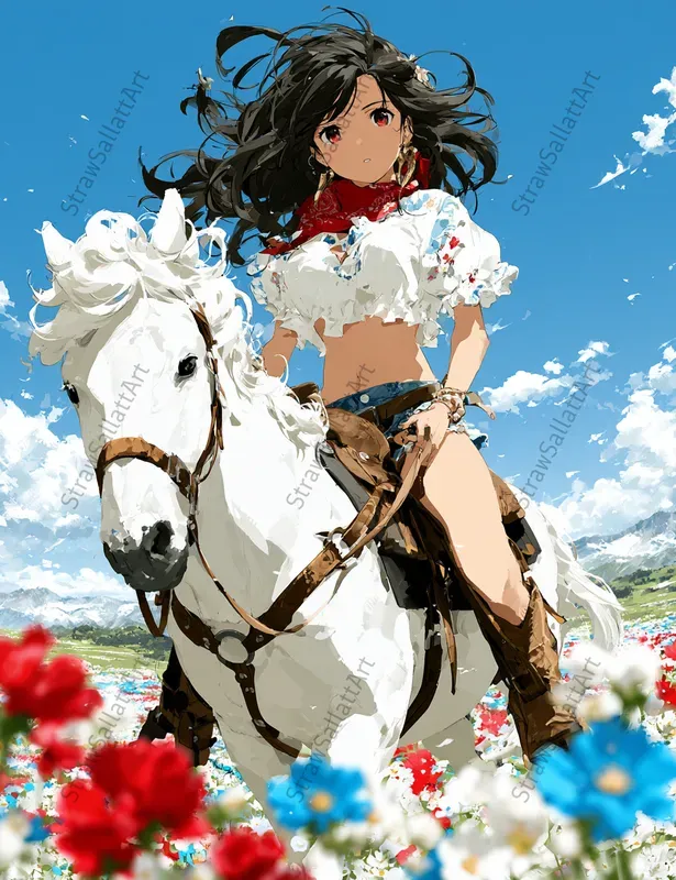 Anime Story Book Illustrations