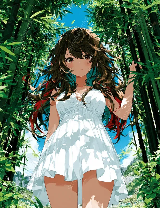 Anime Story Book Illustrations