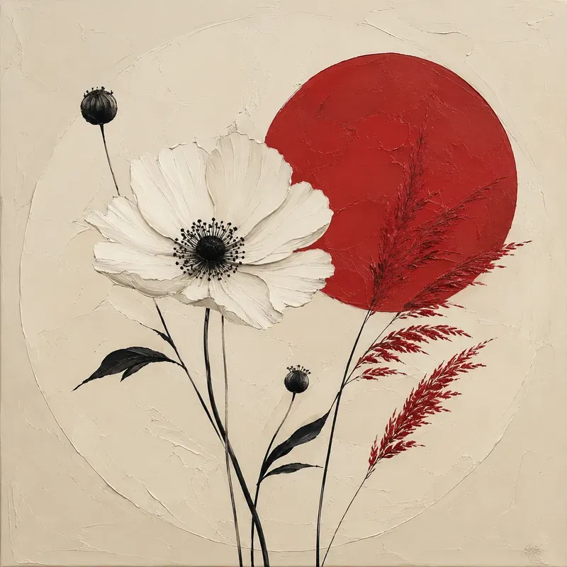 Minimalist Floral Canvases