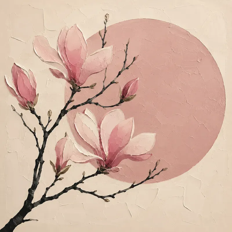 Minimalist Floral Canvases