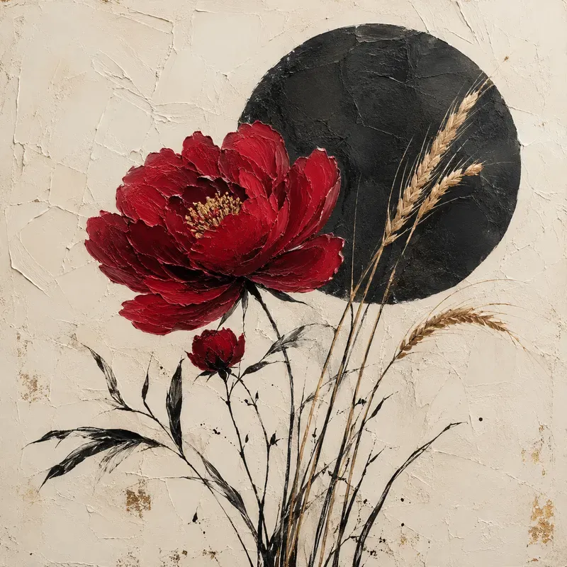 Minimalist Floral Canvases