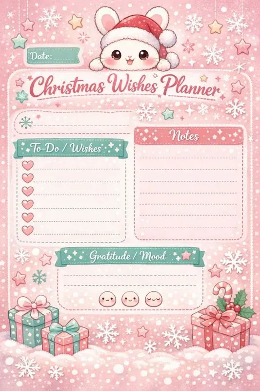 Christmas Themed Planners