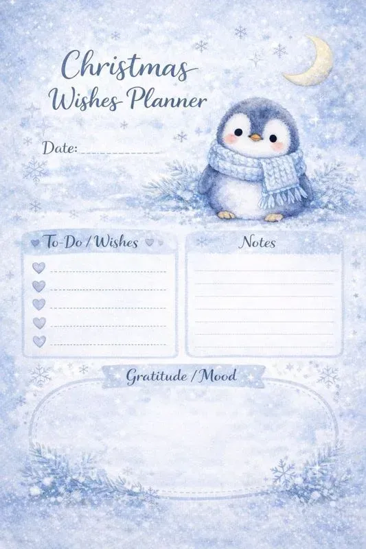 Christmas Themed Planners