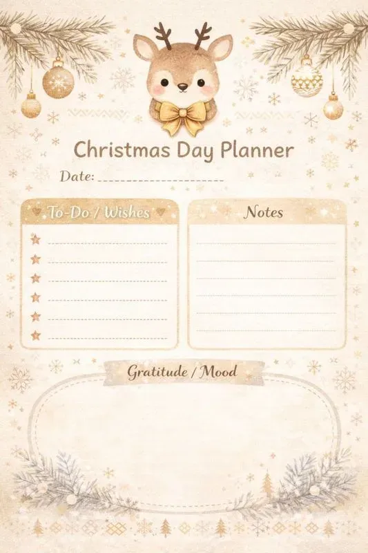 Christmas Themed Planners