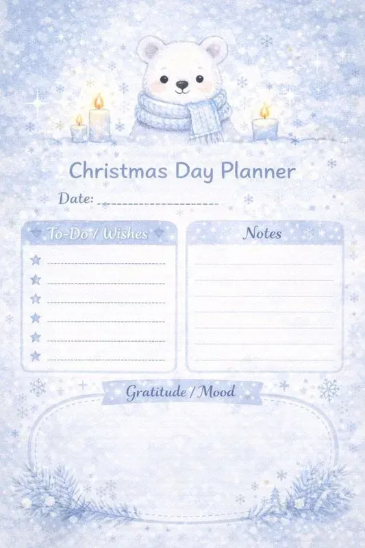Christmas Themed Planners