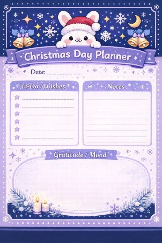 Christmas Themed Planners
