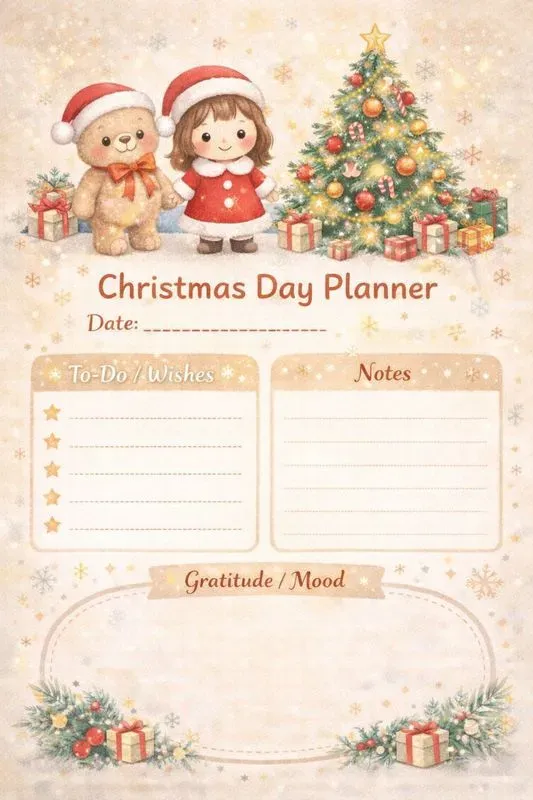 Christmas Themed Planners