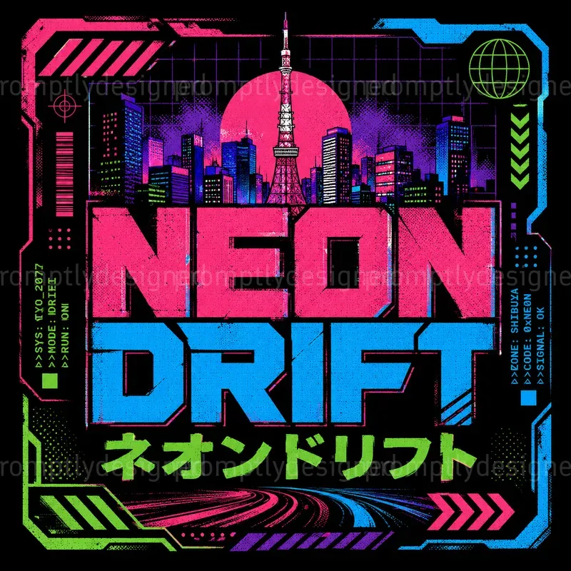 Tokyo Pop T Shirt Designs