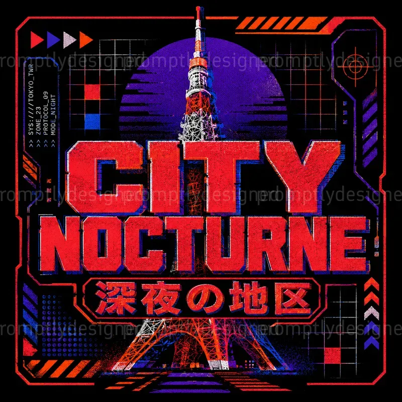 Tokyo Pop T Shirt Designs