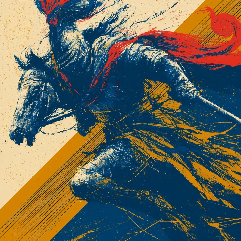 Retro Groovy Scribble Posters