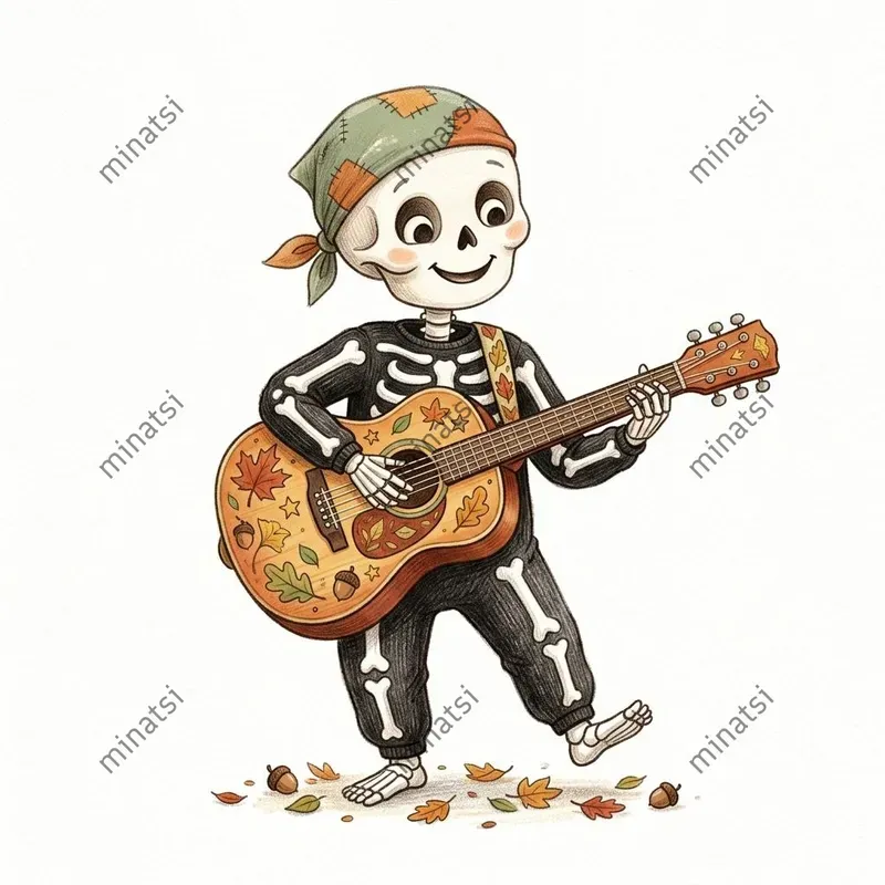 Cute Halloween Storybook Characters