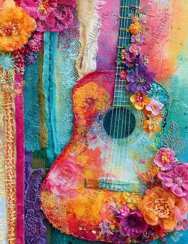 Colorful Boho Junk Journal Scrapbooks
