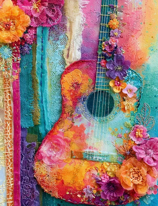 Colorful Boho Junk Journal Scrapbooks