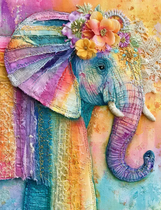 Colorful Boho Junk Journal Scrapbooks