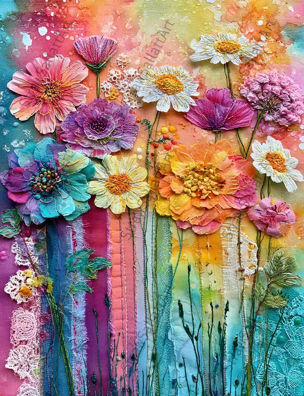 Colorful Boho Junk Journal Scrapbooks