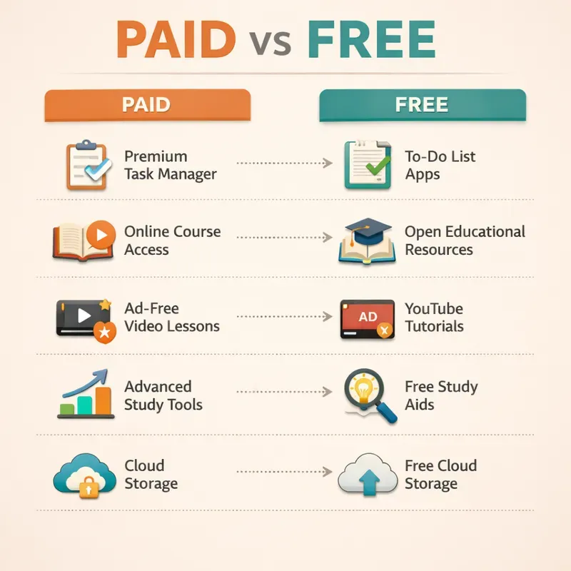 Paid Vs Free Tools Comparisons