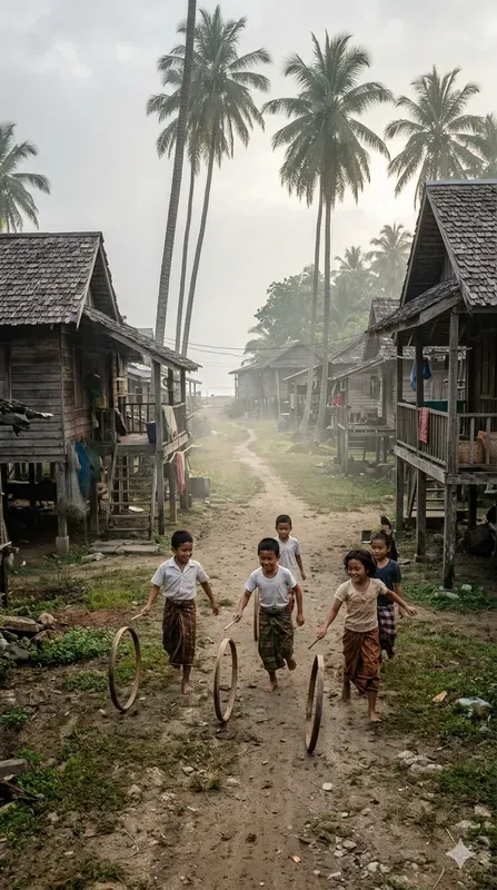 Cinematic Nostalgic Rural Landscapes