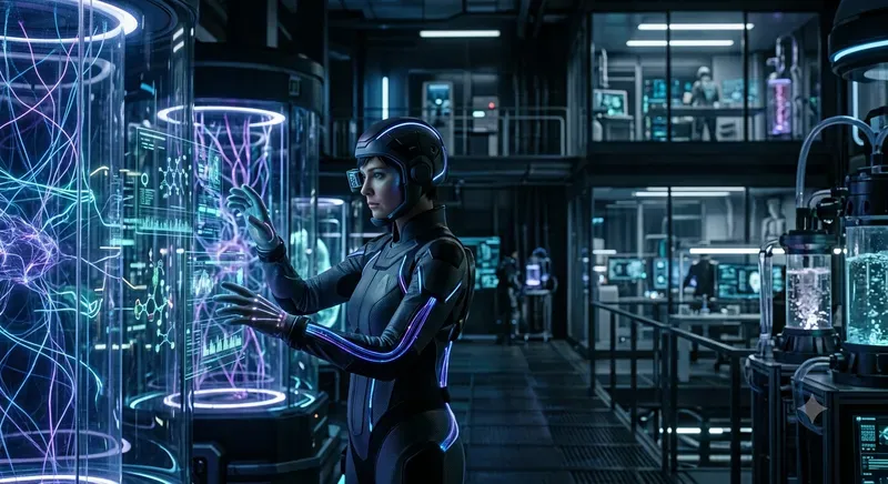 Bioluminescent Cybernetic Biolaboratories