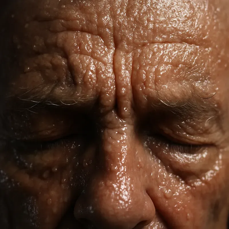 Sweat On Skin Close Ups