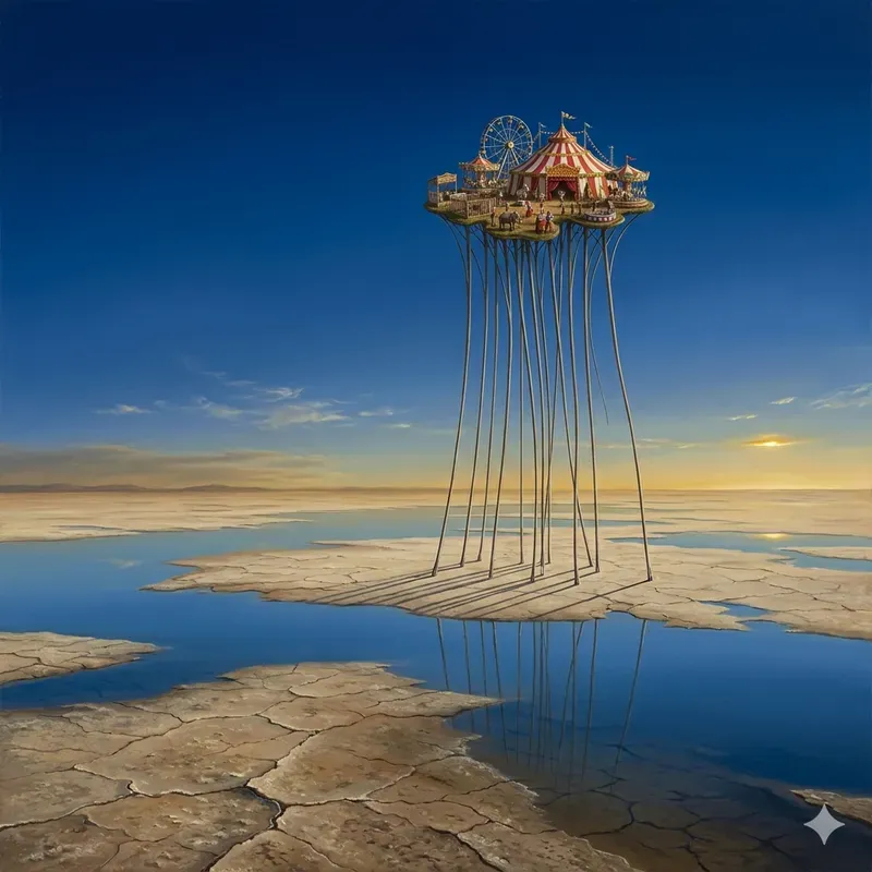 Hyperrealistic Surrealist Dreamscape Landscapes