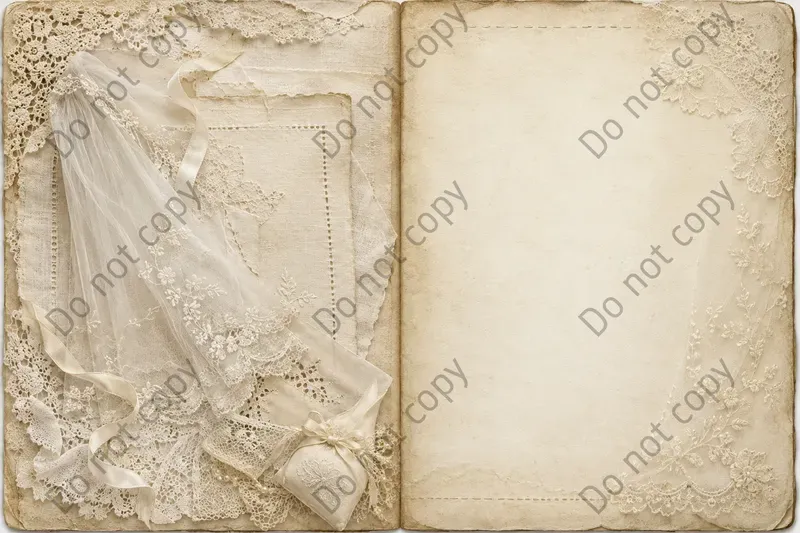 Antique Lace Journal Spreads