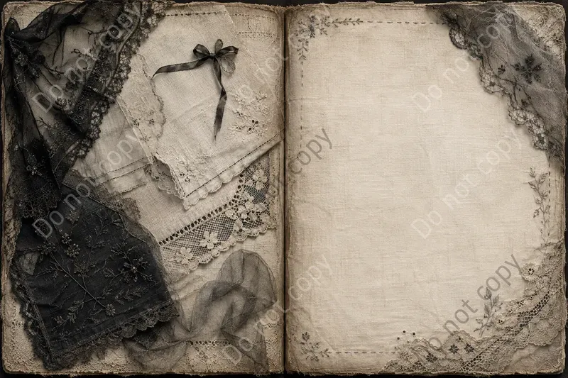 Antique Lace Journal Spreads