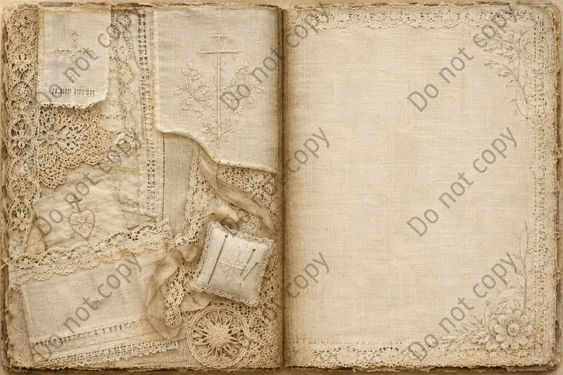 Antique Lace Journal Spreads