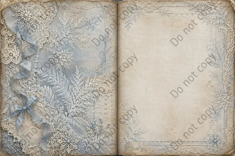 Antique Lace Journal Spreads