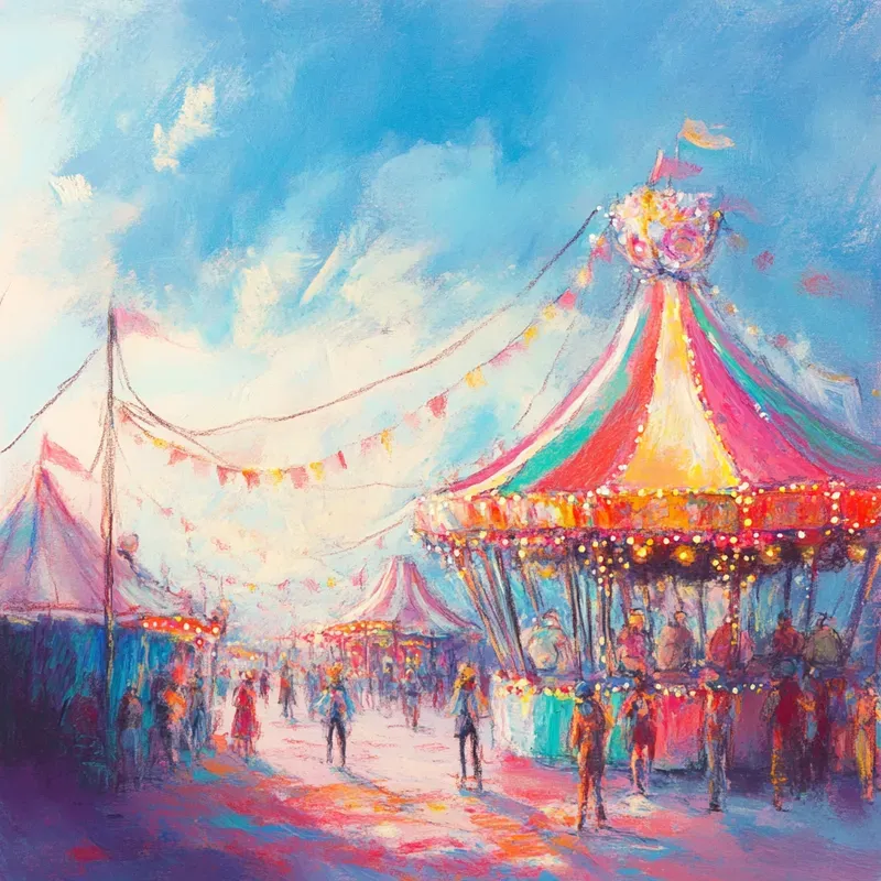 Whimsical Circus Watercolor Clipart Sets Midjourney Prompt | PromptBase