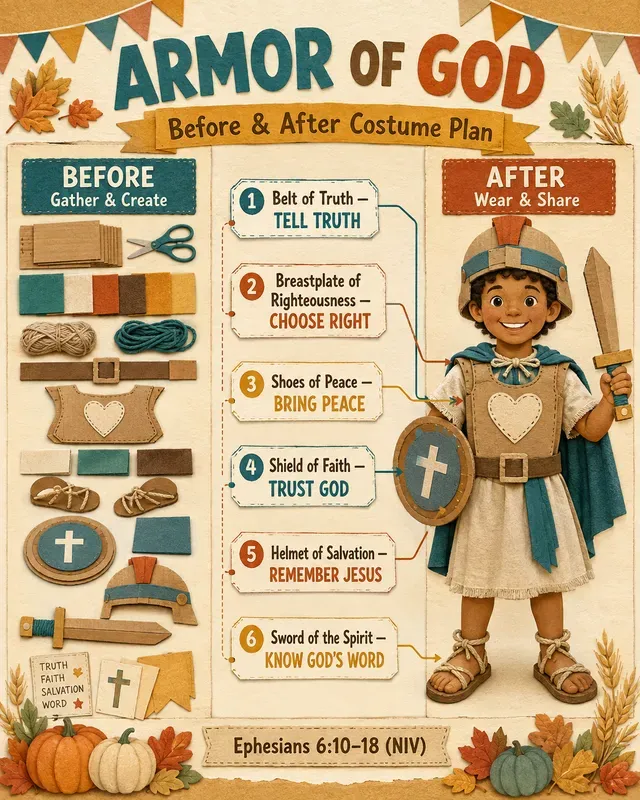 Kids Armor Of God Printables