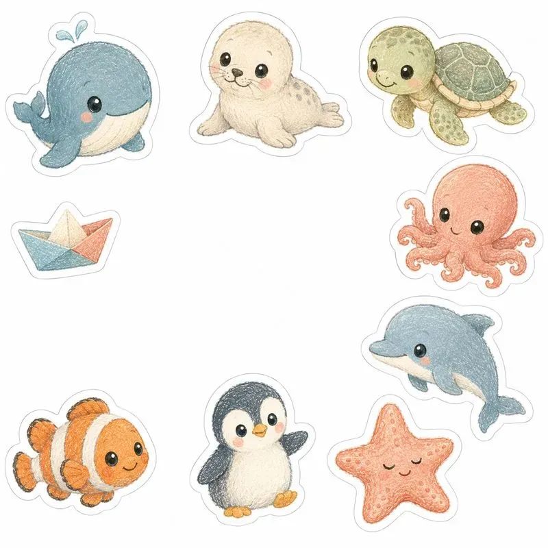 Cute Baby Animals Clipart Etsy Ready
