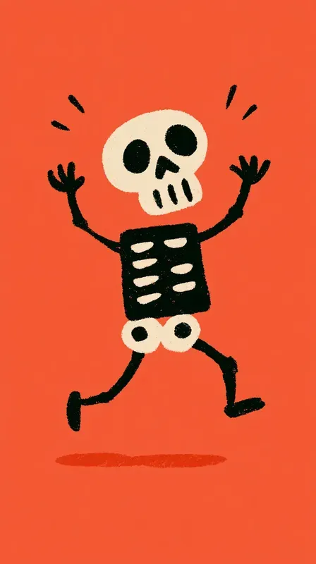Cute Skeleton Poses