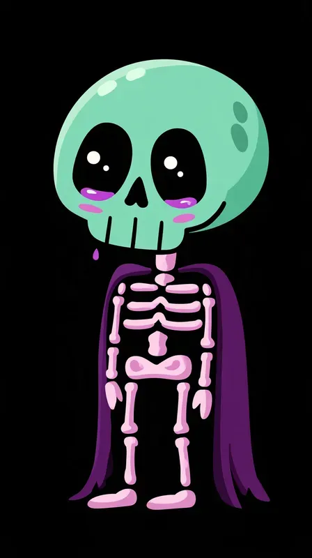 Cute Skeleton Poses