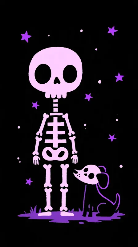 Cute Skeleton Poses