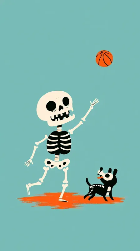 Cute Skeleton Poses