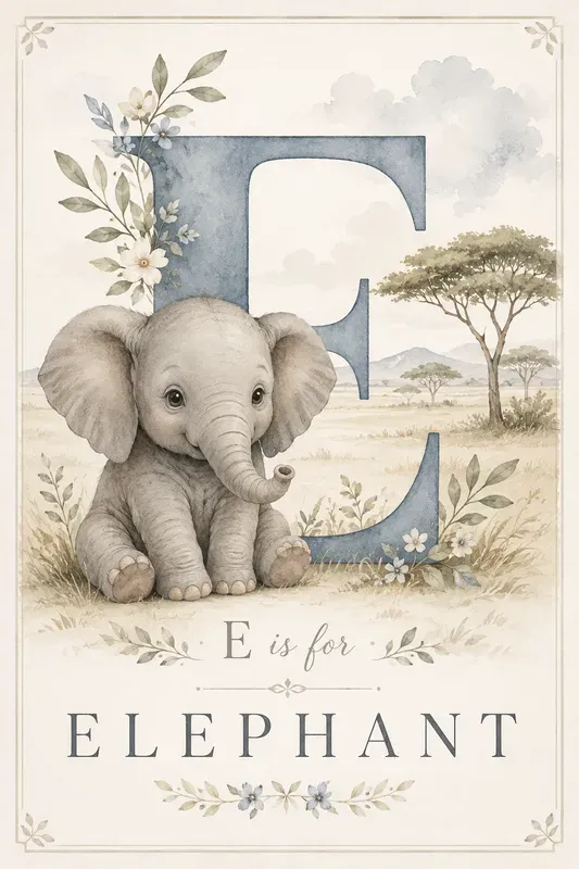 Alphabet Nursery Wall Art Generator