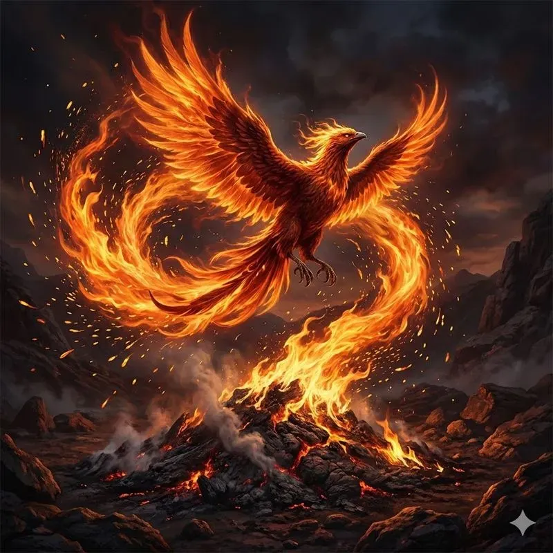 Epic Fire Power Fantasy Art Generator