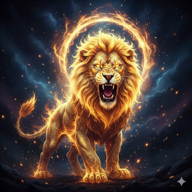 Epic Fire Power Fantasy Art Generator