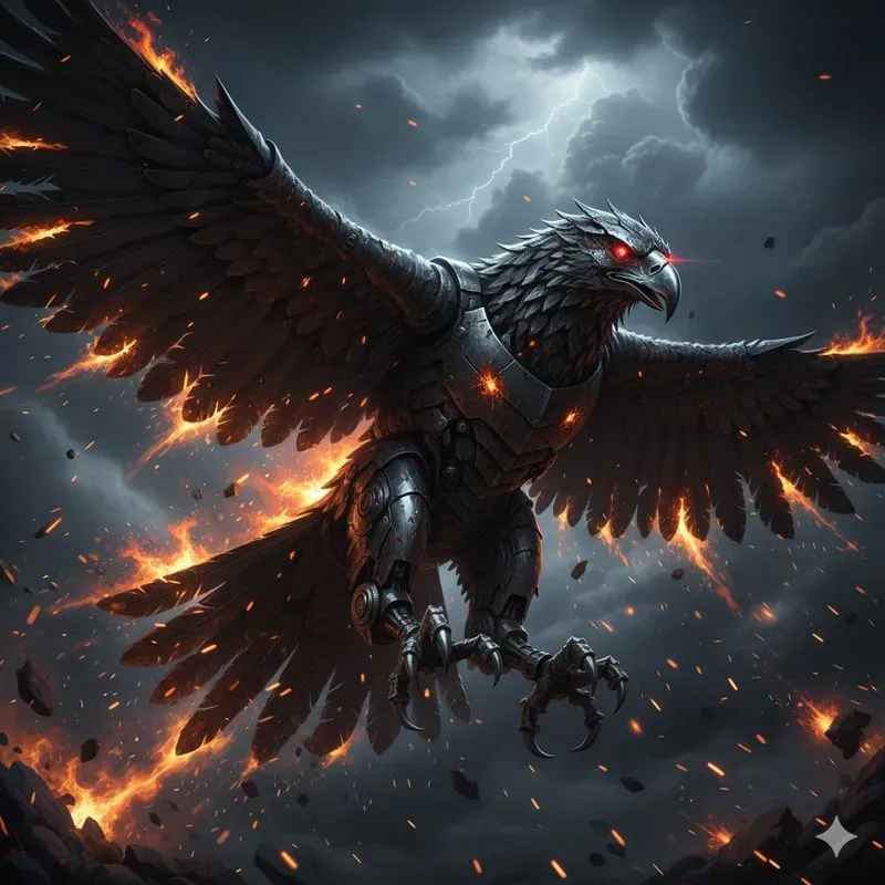 Epic Fire Power Fantasy Art Generator
